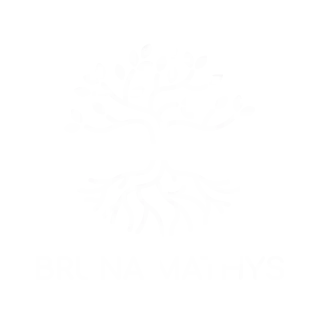 logo white Bruna Mathys_coach de carrière_coaching Logo Bruna Mathys tree with roots